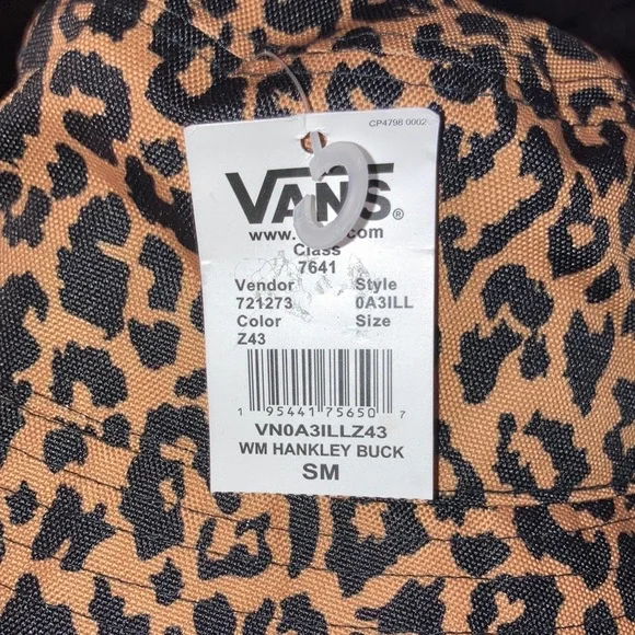 VANS Leopard Cheetah Bucket Hat SM - Picture 9 of 10
